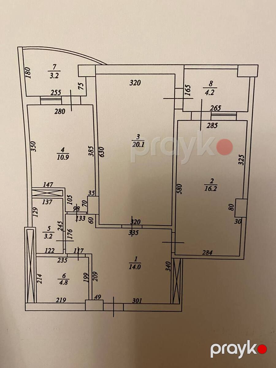 Satılır 2 otaqlı yeni tikili 75 m² — Mənzil, Bakı (5)