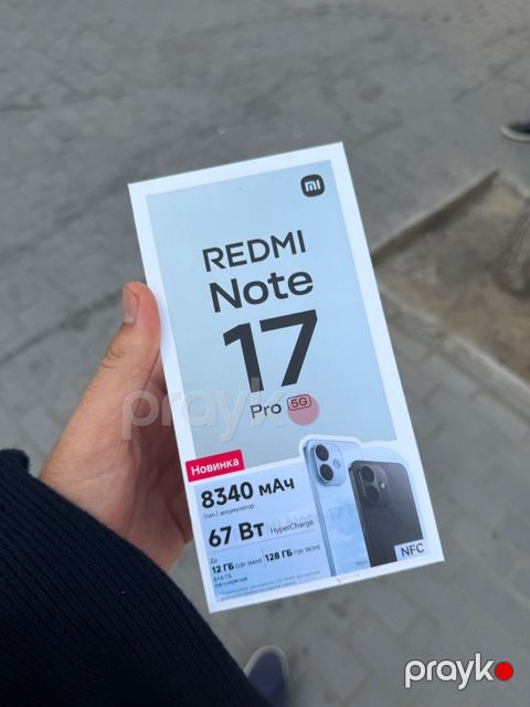 Xiaomi Redmi Note 17 Pro Black 128GB/6GB — Bakı