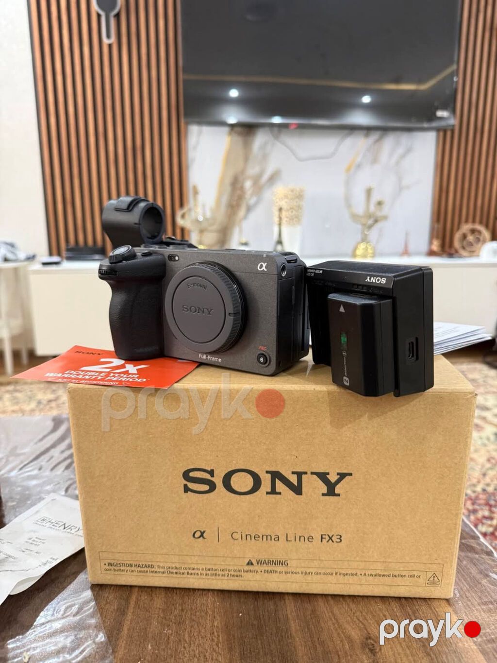 Salam Sony Fx Yep yenidi O Prabekdi 5500 Real insanlar narahat elesin — Video kamera, Sumqayıt (2)