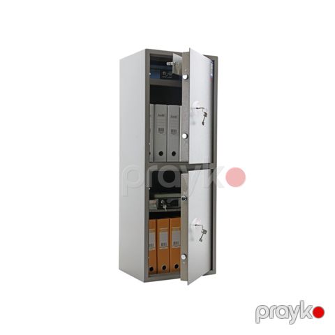 Aıko TM-120T/2 İki Bölməli və İki Açar Kilidli Ofis Seyfi — Bakı
