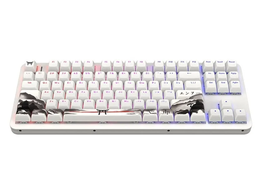 Wireless keyboard Red Square Alumix TKL Satory [g3ms Jade] (RSQ-20055) White — Mallar, Bakı (2)