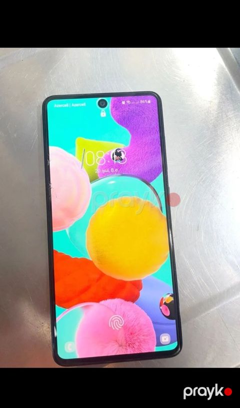 Samsung Galaxy A51, Barmaq izi — Bakı