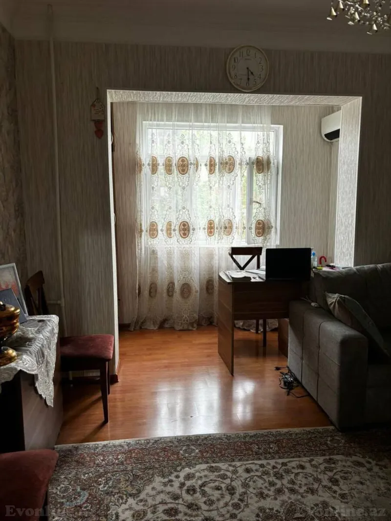 Kirayə verilir 2 otaqlı Mənzil Köhnə tikili 42 m² Bakı, Binəqədi r., 8-ci mikrorayon — Mənzil, Bakı (2)