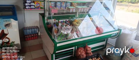 Soyuducu vitrin – mağaza/kafe üçün - Tip: elektriklə işləyən soyuducu — Göytəpə