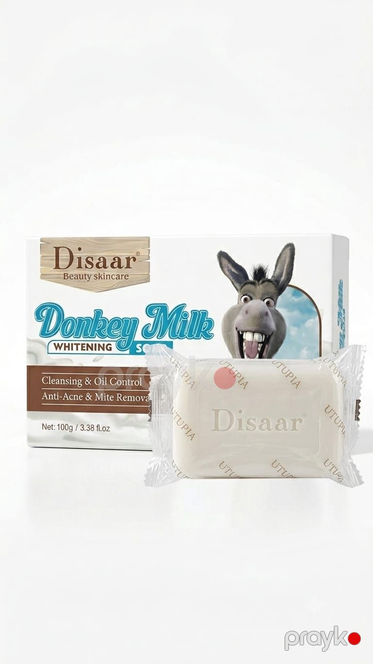 Kosmetik sabun Donkey Milk Whitening, 100 q — Mallar, Bakı (2)