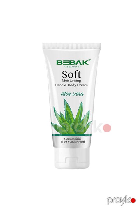 Əl və bədən üçün krem Bebak Soft Aloe Vera 75 ml — Bakı