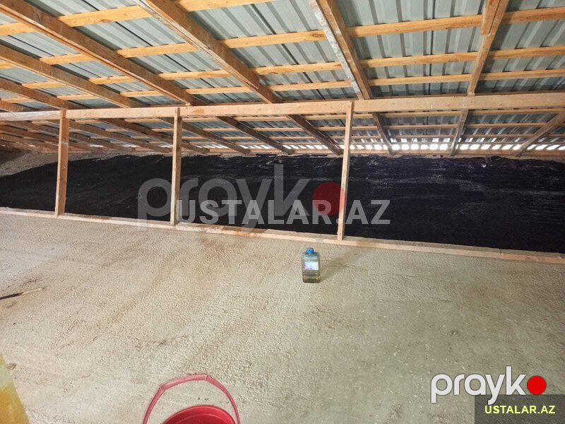 Tol və Izolyasiya isleri — Dam və örtüklər, Bakı (4)
