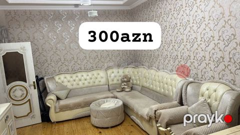 Künc divan dəsti - Rəng: krem-bej tonlarında - Material: yumşaq parça — Bakı