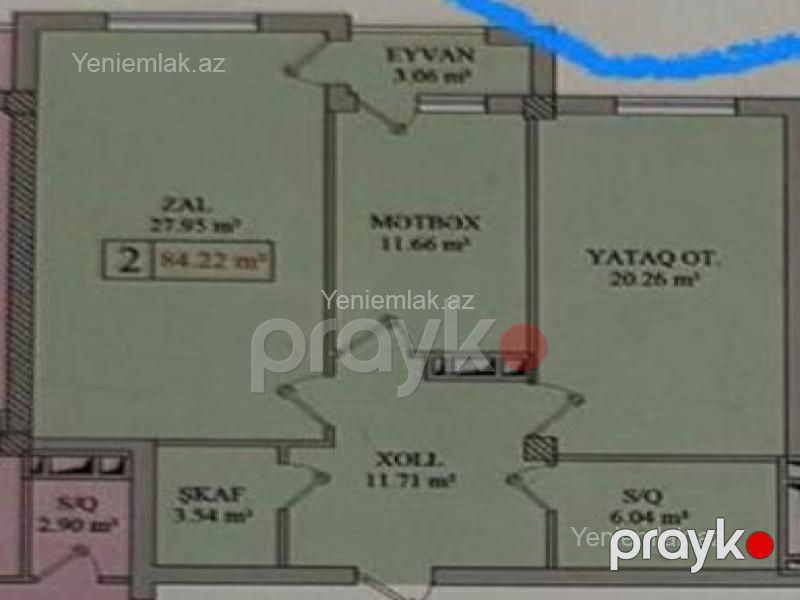 Satılır 3 otaqlı Bina evi menzil (Yeni tikili), 85 m², Sabunçu rayonu — Mənzil, Bakı (12)