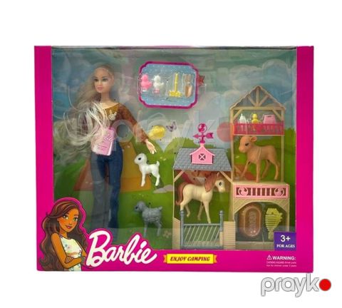 Kukla Barbie Ferma 323-1, plastik - KF323-1 — Bakı