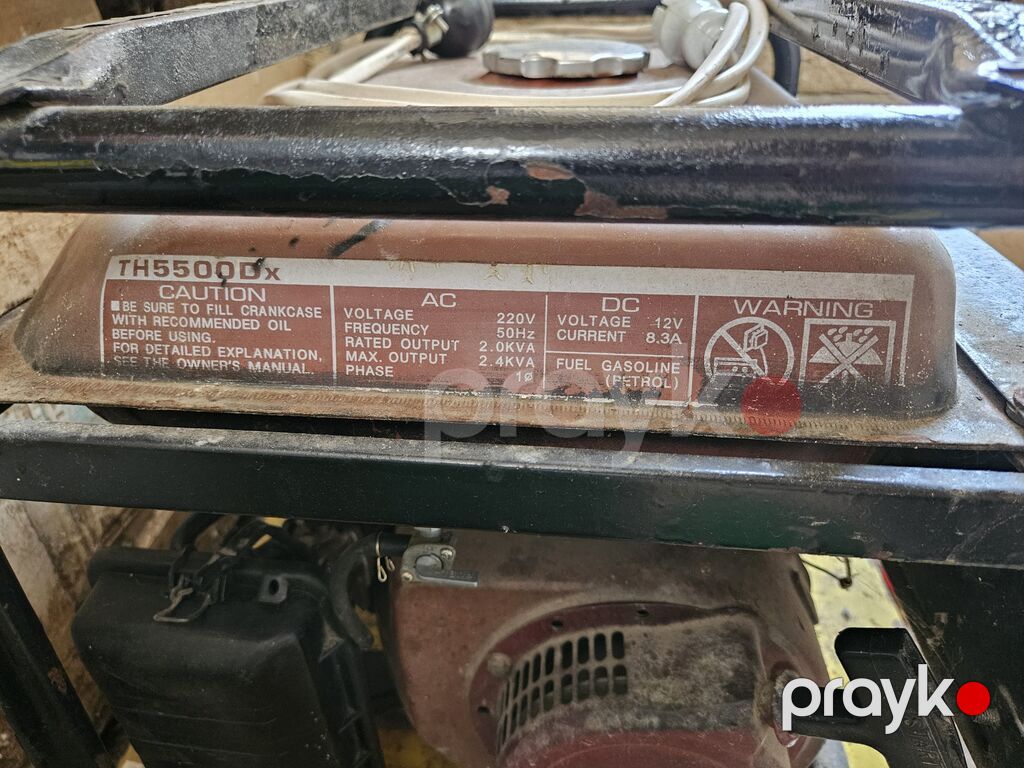 Tıgmax TH5500DX benzinli generator - Model: TH5500DX (Design in — Generatorlar, Lənkəran (2)