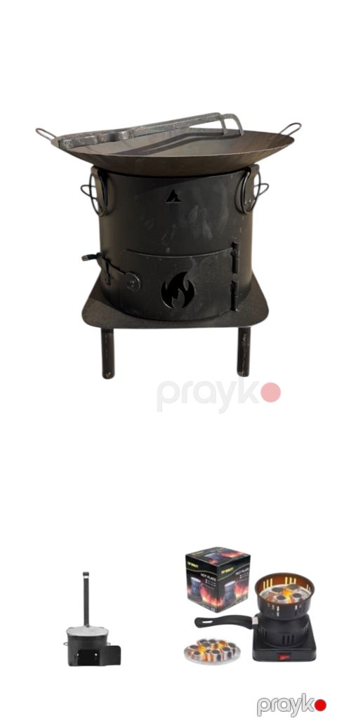 Ocaq sobası Kukmara, 55 sm, çuqun, 4.5 l — Bakı