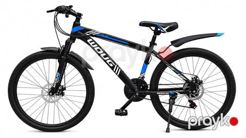 Dağ velosipedi Woug, 26", qara/mavi — Bakı