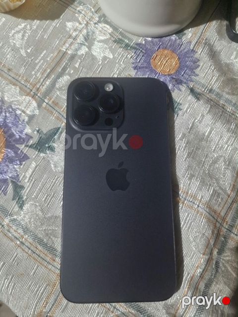IPhone 15 Pro Max, 256 GB, Qara, Face ID — Bakı