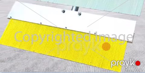Fırça beton səthin dekoru üçün ŞS, zolaqların məsafəsi 5 mm — Bakı