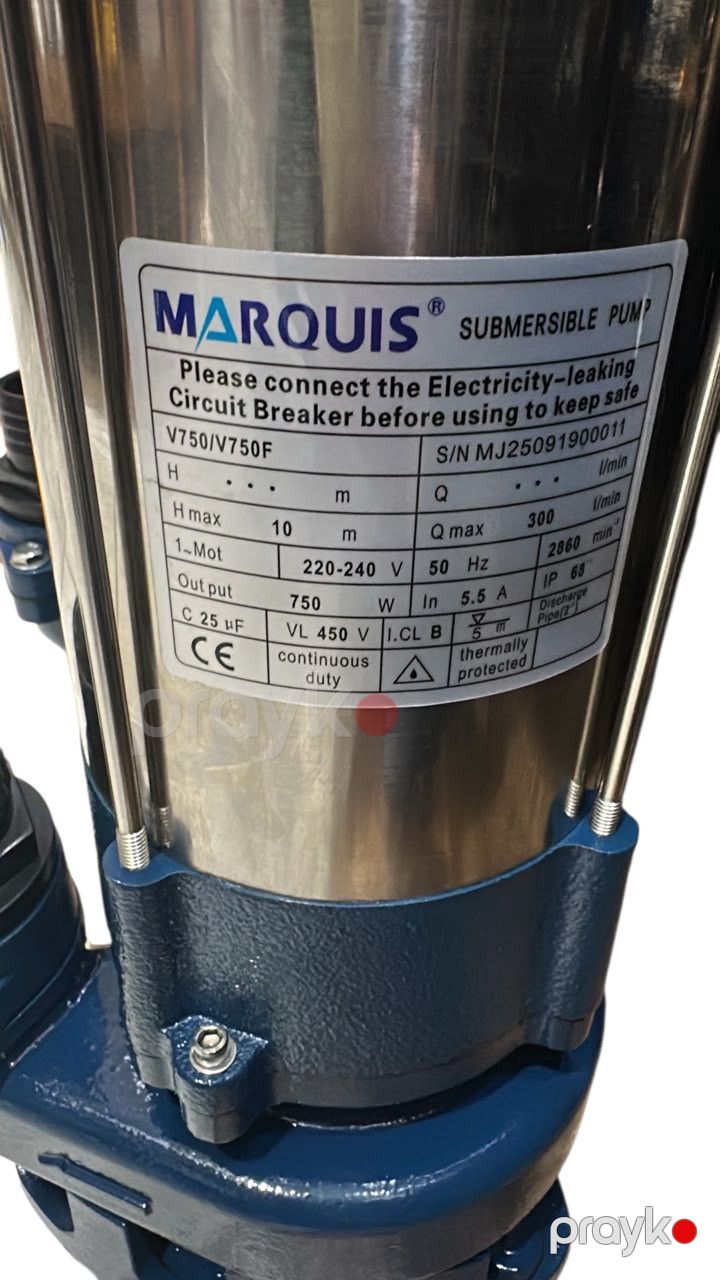 Salınan nasos Marquis V750F, 750 Vt — Mallar, Bakı (2)