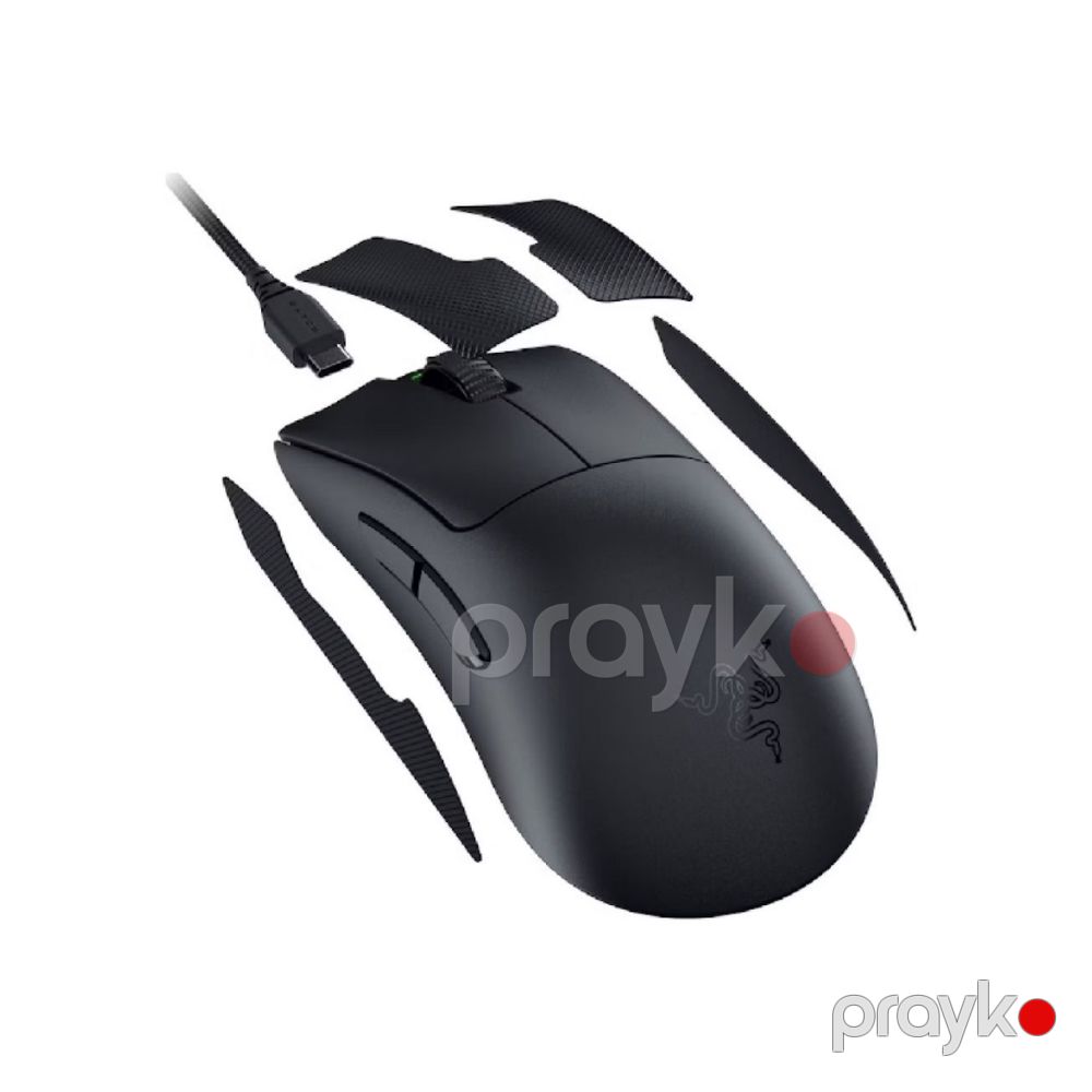 Razer Mouse Deathadder V3 Pro, Usb-a/wl/bt, black (RZ01-04630100-R3G1) — Klaviaturalar və siçanlar, Bakı (2)