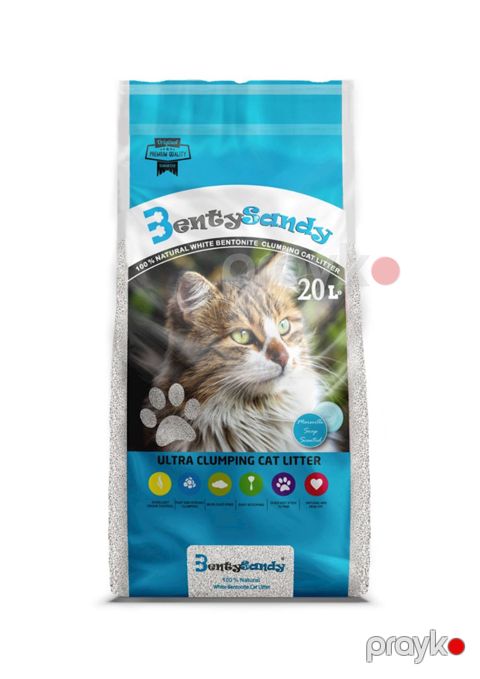 Topalaşan doldurucu pişiklər üçün Bentysandy Marseille Soap 20 l — Bakı