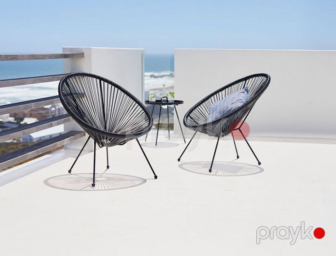 Lounge-stul Jysk Ubberup 72x80x83 sm, qara — Mallar, Bakı (3)