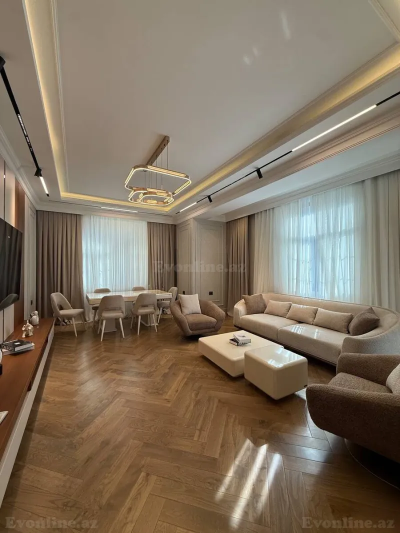 Satılır 4 otaqlı Mənzil Yeni tikili 165 m² Bakı, Yasamal r., Elmlər Akademiyası m — Mənzil, Bakı (3)