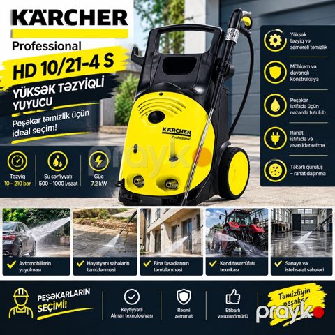 Avtoyuma avadanlığı KärcherHD 10/21-4 S — Bakı