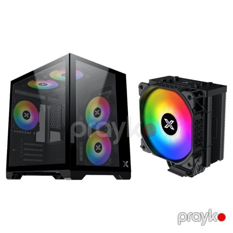 Xigmatek Kombo – Aqua M Lite Case + Xigmatek Air Killer S Cooler (XIG-CC-108) — Bakı