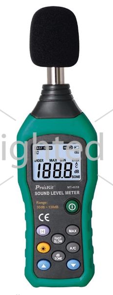 Səs səviyyəsinin rəqəmsal ölçülməsi Pro'skit MT-4618 — Bakı