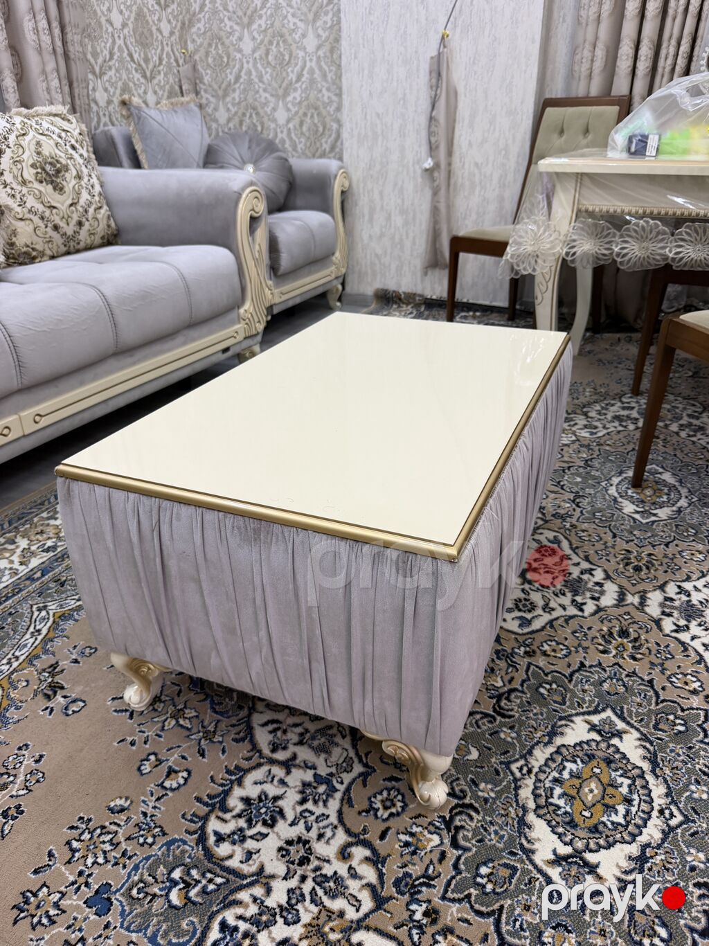 Yeni, Klassik divan, 2 kreslo, Bazalı, Açılan — Yumşaq mobilya dəstləri, Bakı (5)