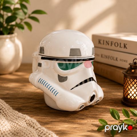 Fincan Star Wars ağ,450ml — Bakı
