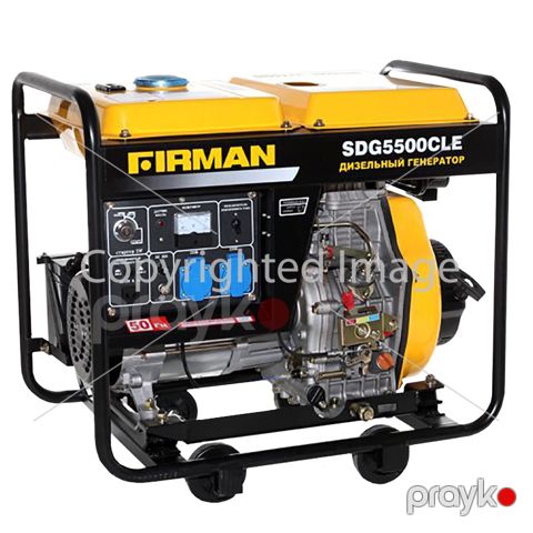 Generator dizel Firman SDG5500CLE 4,5 kVt — Bakı