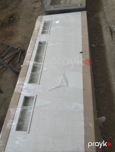 Ağ rəngli MDF/interyer qapı paneli - Material: MDF və ya ağ rəngdə — Bakı