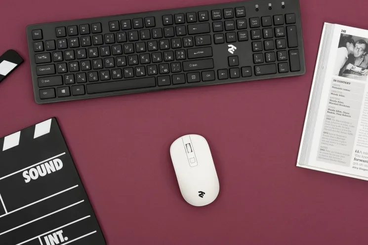 Mouse 2E MF210 WL White — Mallar, Bakı (4)