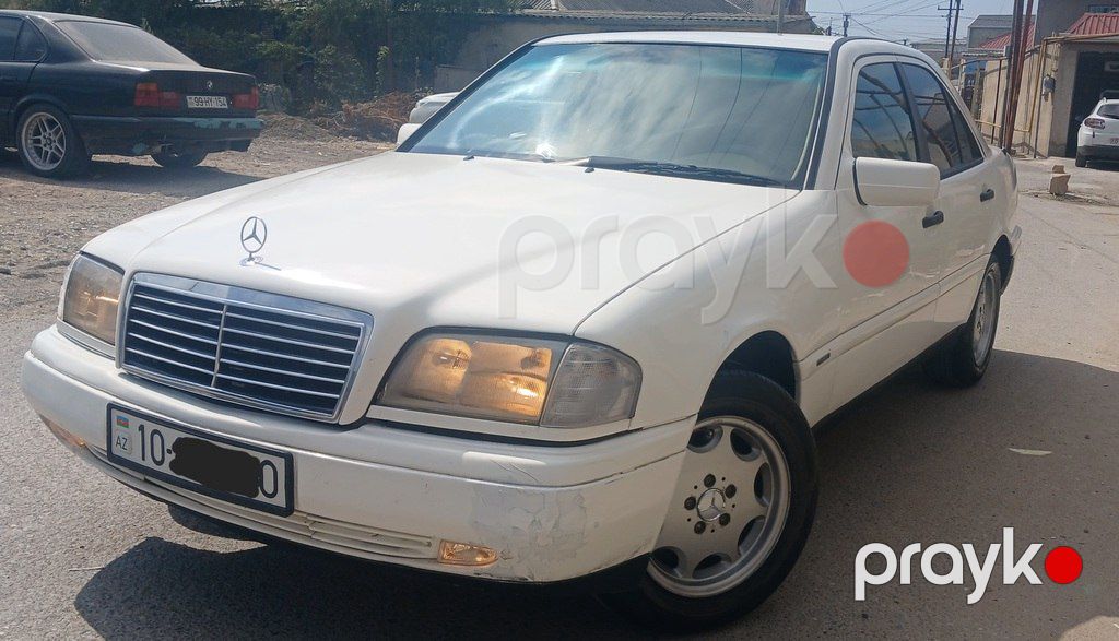 Mercedes C 200, 2.0 L, 1996 il, 349 000 km — Avtomobillər, Bakı (4)