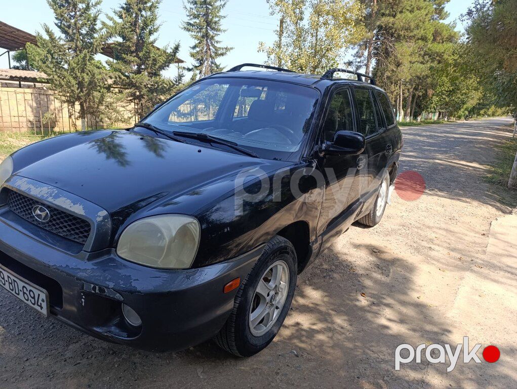 Hyundai Santa Fe, 2.7 L, 2001 il, 192 000 km — Avtomobillər, Saatlı (4)