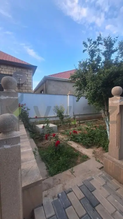 4 otaqlı Həyət evi Satılır, Qurtuluş 93, Abşeron — Ev, villa (5)