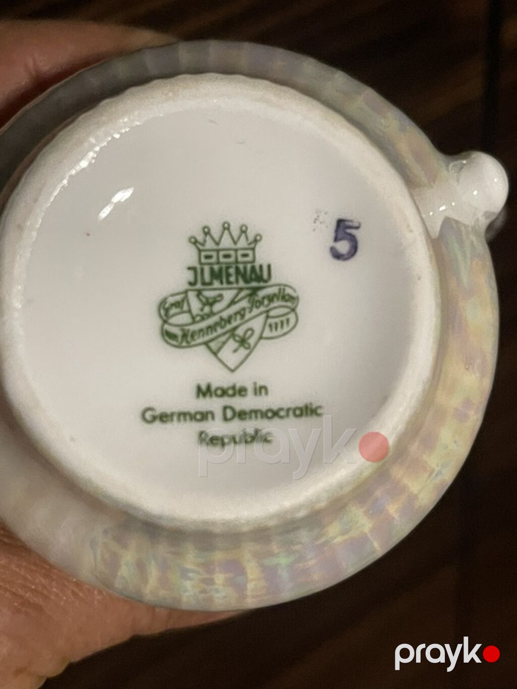 Çay dəsti, rəng - Ağ, Farfor, Almaniya — Süfrə qabı, Bakı (3)