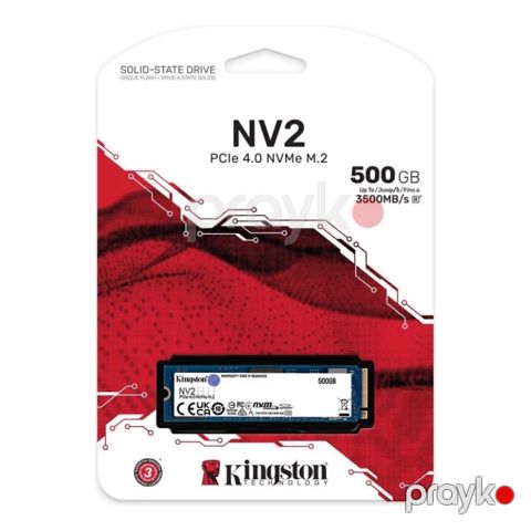 SSD Kingston NV2 500GB SNV2S/500G (KIN-NV2-500-M2N) — Bakı