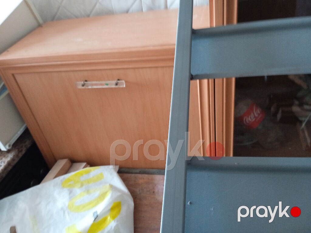 Mətbəx üçün dolab və iş masası komplekti. Dəstdə daş naxışlı üst səth — Mətbəx mobilyası, Bakı (2)