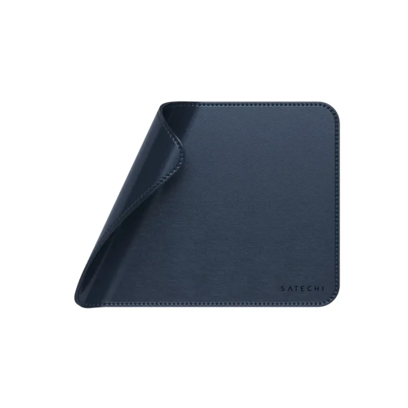 Mouse altligi Satechi Vegan-Leather Premium Mouse Pad Blue — Mallar, Bakı (3)