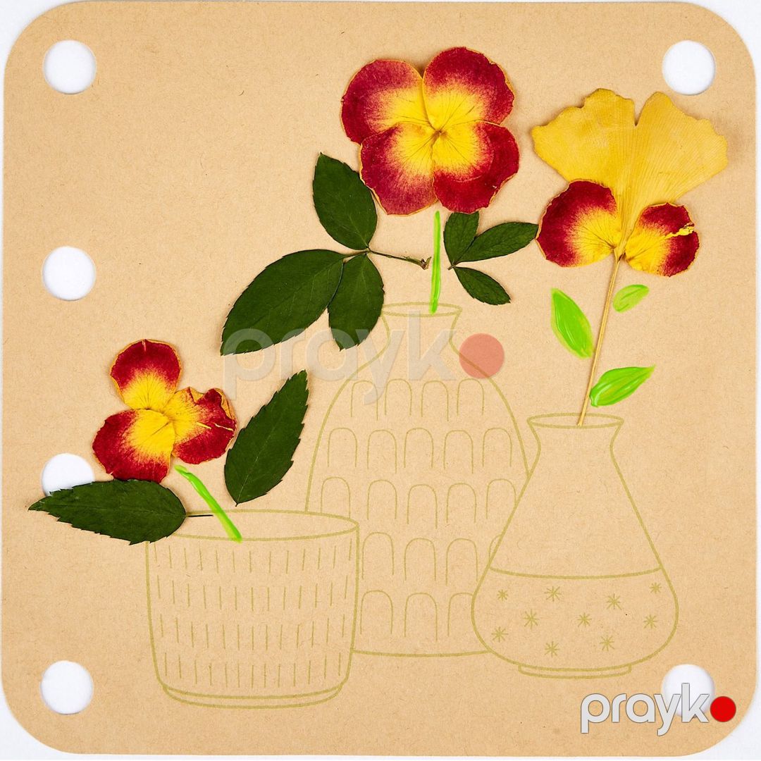 Sınaqlar üçün dəst Hape Nature Fun Flower Press, 5+ — Mallar, Bakı (2)
