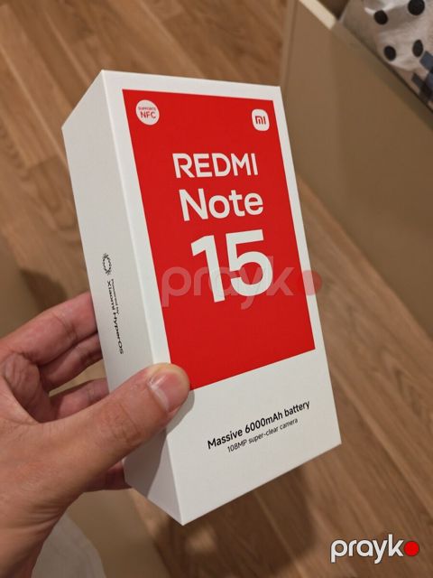 Xiaomi Redmi Note 15 Black 256GB/8GB — Bakı