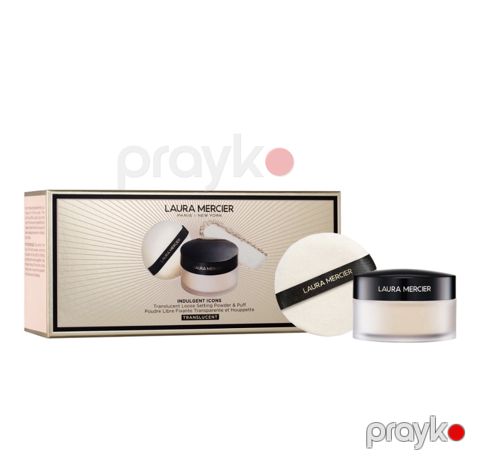 Səpmə kirşan Laura Mercier Indulgent Icons - Translucent Loose Setting Powder Puff — Bakı