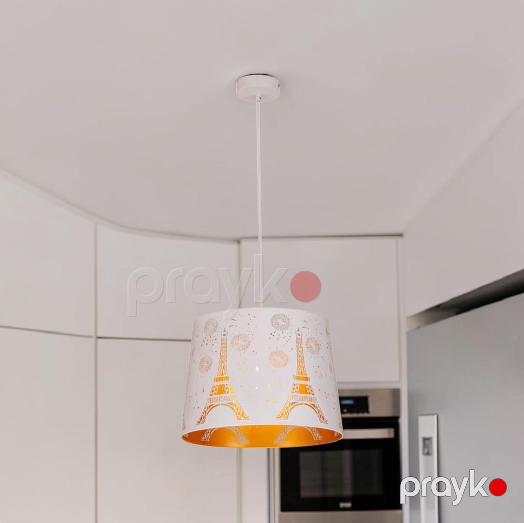 Asma çılçıraq 8889, ağ, 35х25х100 sm — Mallar, Bakı (3)