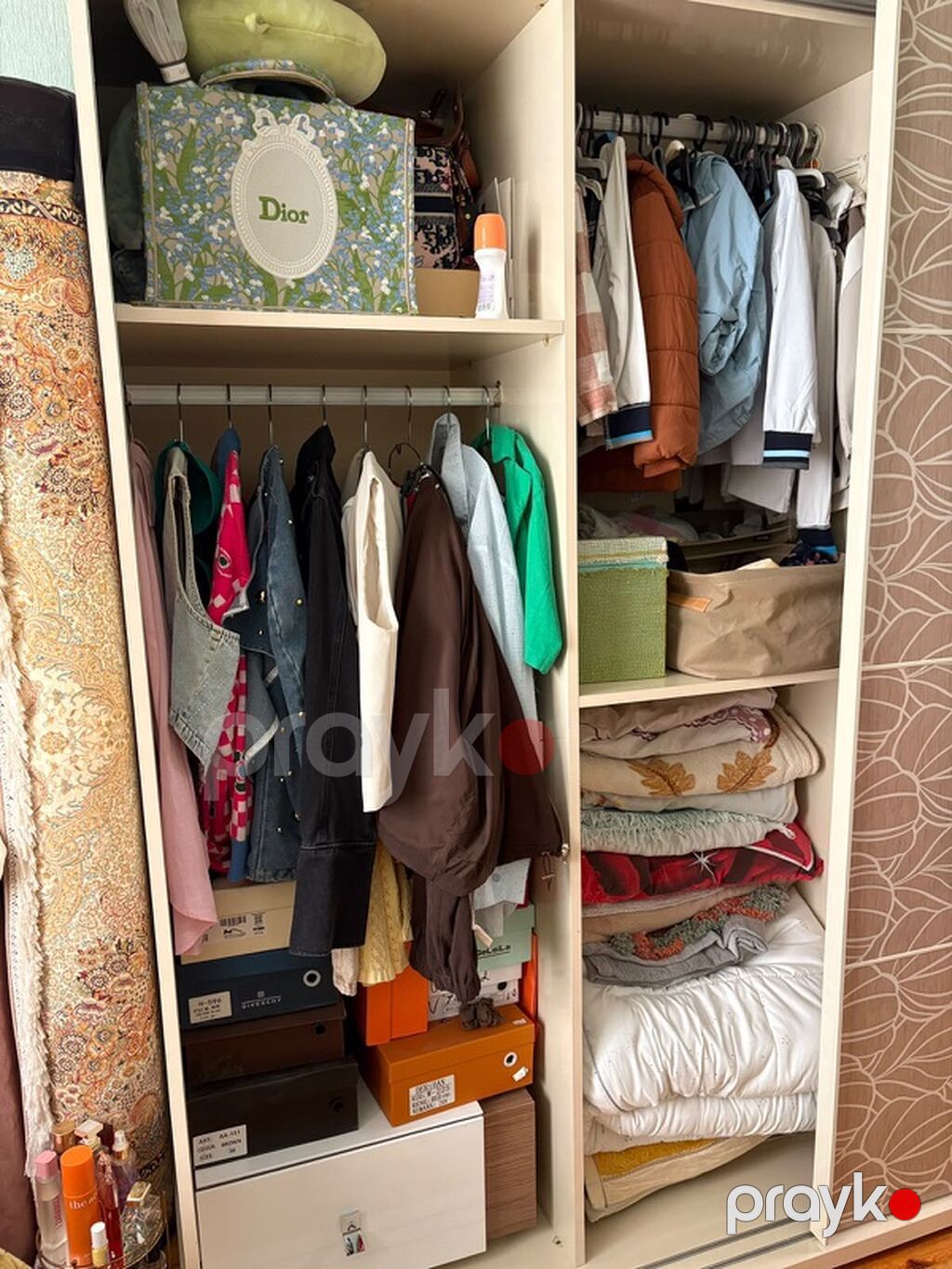 Sürgülü qapılı geniş qarderob şkafı - Ölçü: təxmini 2,4–2,6 m en — Şkaflar, Bakı (3)