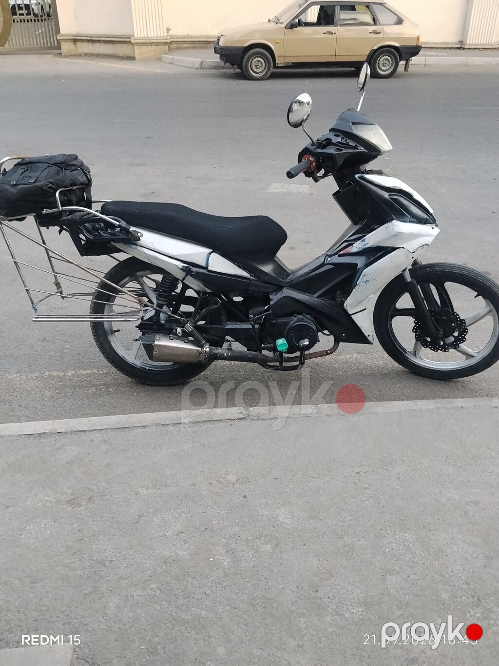 Moped/motosiklet – şəhər daxili və yük daşıma üçün praktik - Korpus — Mopedlər və skuterlər, Mingəçevir (2)