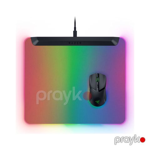 Razer Mouse Pad Firefly V2 Pro, M (360x278x4.6mm), RGB, black (RZ02-04920100-R3M1) — Bakı
