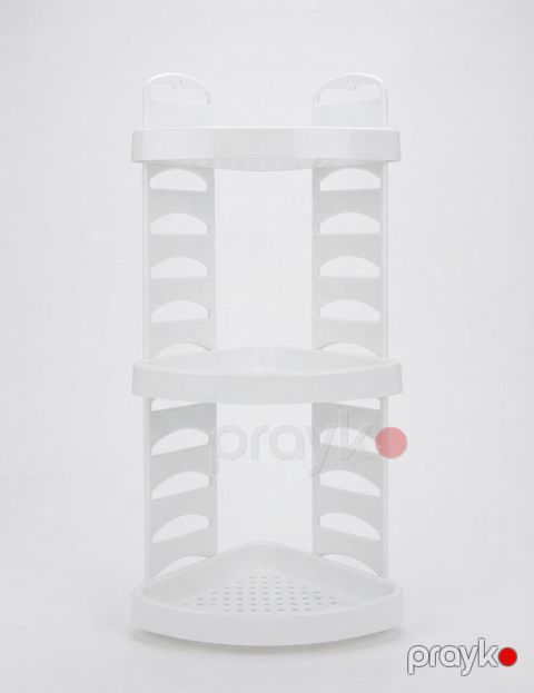 Hamam otağı üçün rəf, plastik, ağ — Bakı