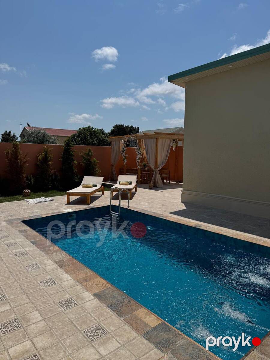 Satılır 5 otaqlı həyət evi/bağ evi 130 m² — Ev, villa, Bakı (6)