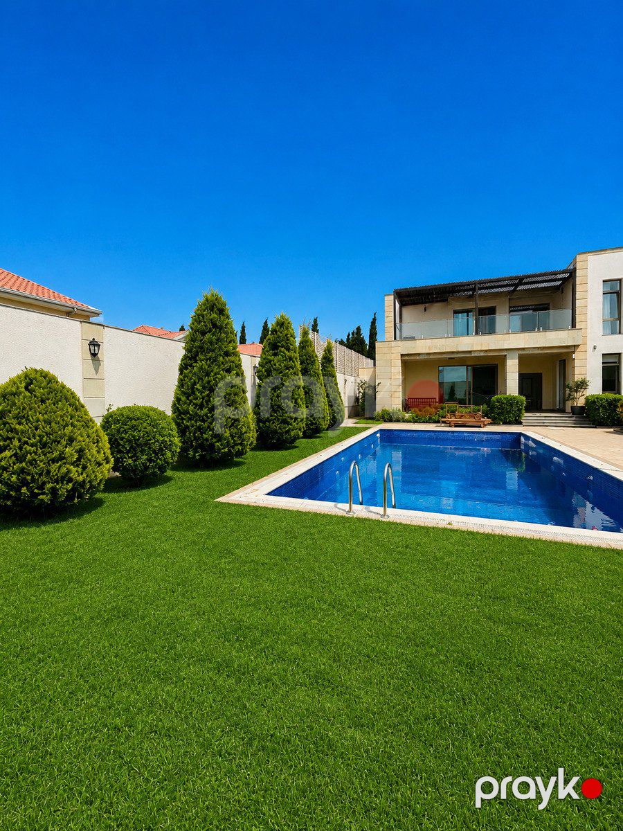 İcarəyə verilir 5 otaqlı həyət evi/bağ evi 220 m² — Ev, villa, Bakı (2)