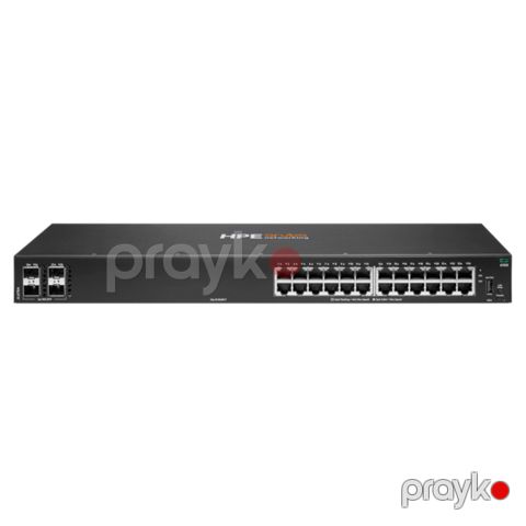 Aruba 6100 24G 4SFP+ Swch Enterprise Managed (Web, Clı,ssh) Switch L2 (JL678A) — Bakı